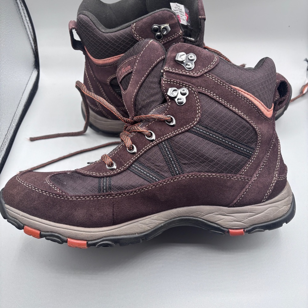 LL Bean TEK 2.5 Brown Hiking Utility Lace Up Boot Mens 11 Medium Primaloft - Picture 6 of 13